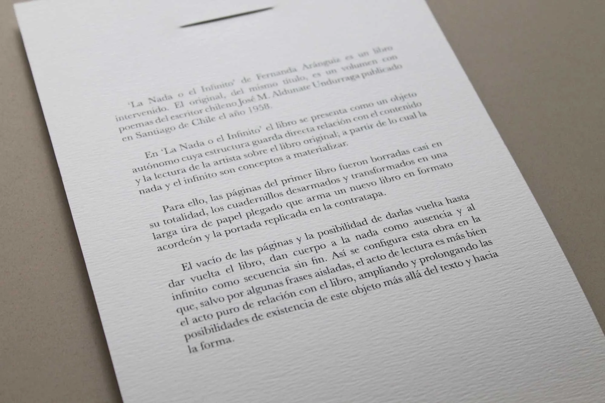 La nada o el infinito | Fernanda Aránguiz - Imagen 3