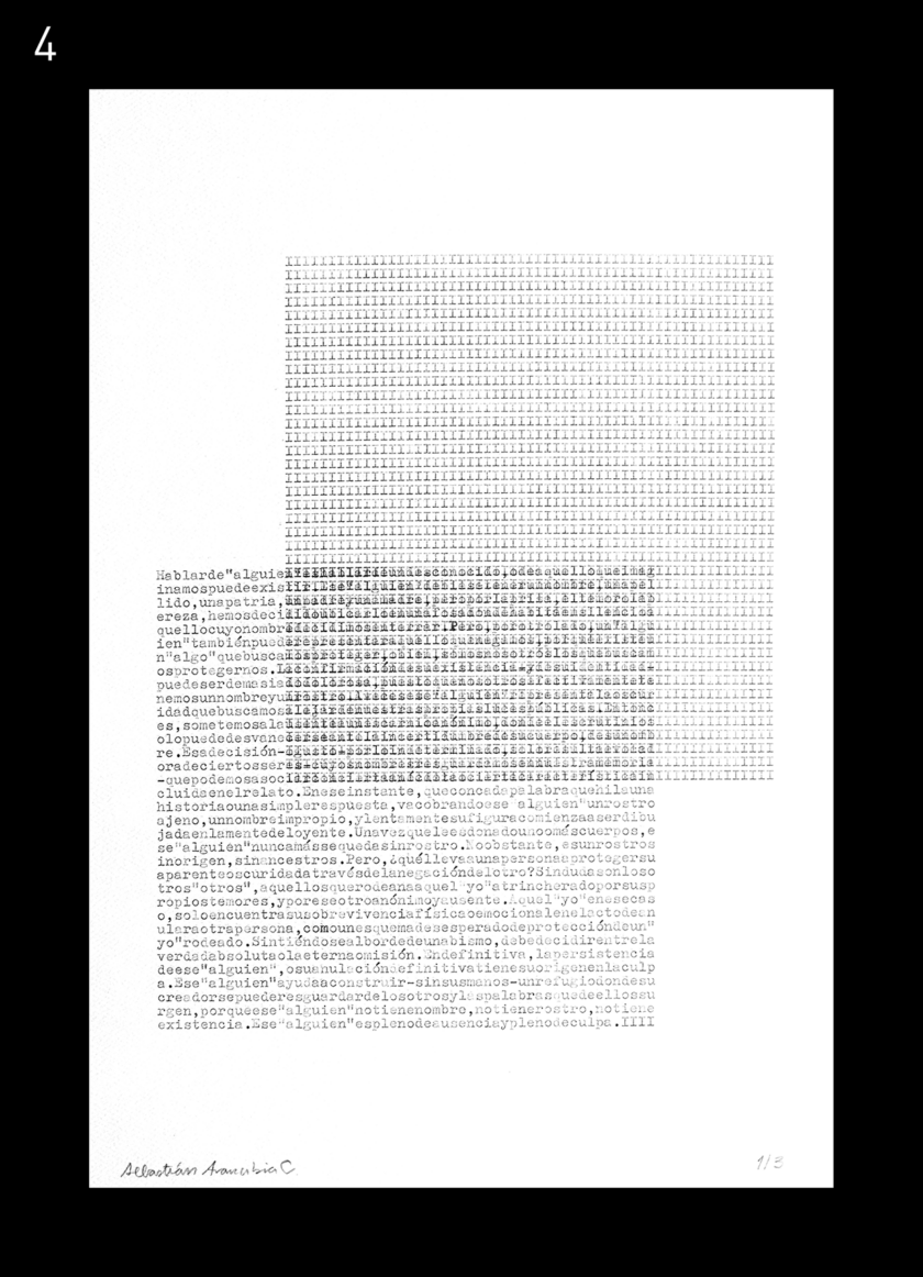 diariodeunalguien Pt. 1 Typewriting edition | Sebastián Arancibia - Imagen 5