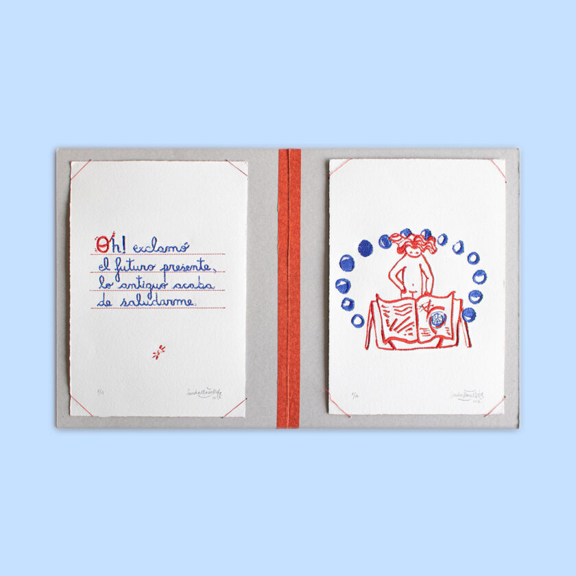Historia del Infinit ~ Carpeta de tejidos | Sandra Marín