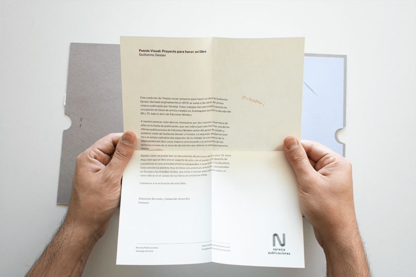 Poesía visual: proyecto para hacer un libro | Guillermo Deisler - Imagen 19