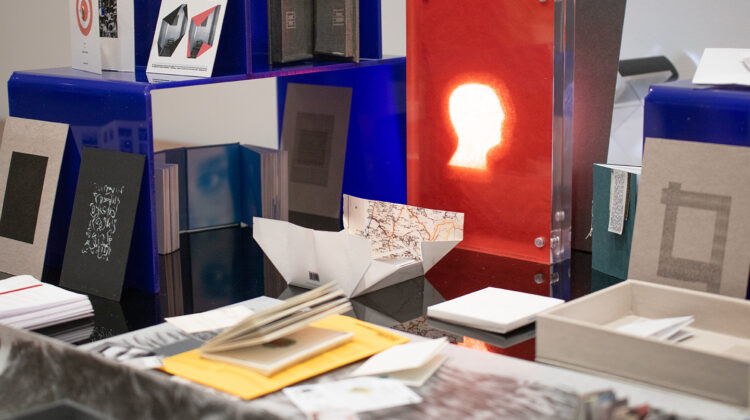 Exhibition “When I write Tokyo, my hands think miniatures” at the Asia Art Archive in America, New York.