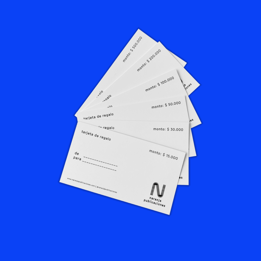 Gift card | Naranja Publicaciones