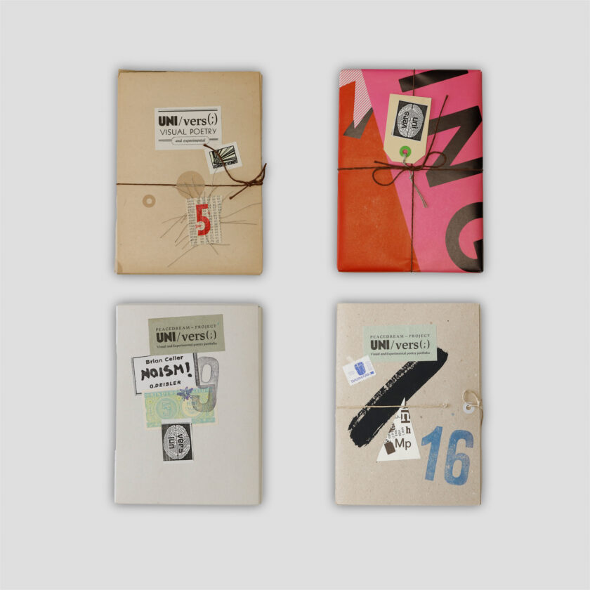 UNI/vers(;) Visual and Experimental Poetry Portfolio | Guillermo Deisler