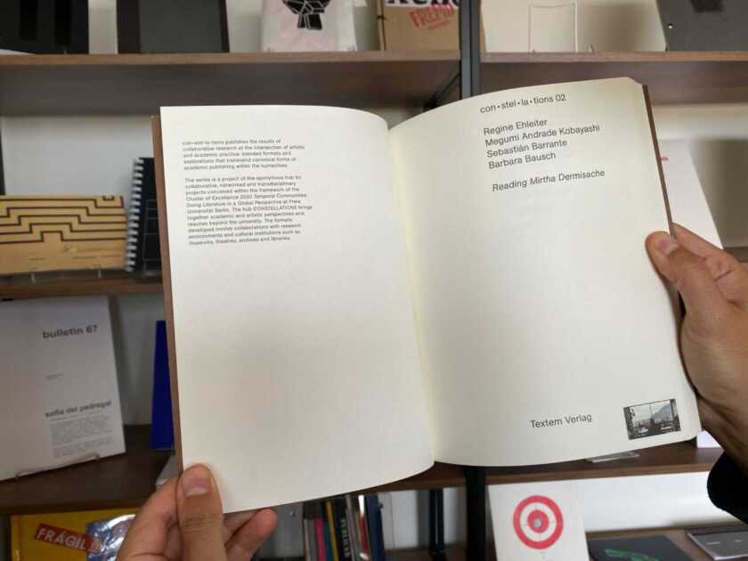 Reading Mirtha Dermisache | Regine Ehleiter, Megumi Andrade Kobayashi, Sebastián Barrante, Barbara Bausch - Imagen 3