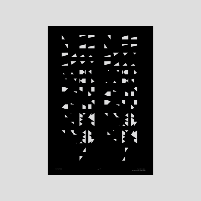 Afiche "Palíndromo" - Edición limitada | Naranja Publicaciones